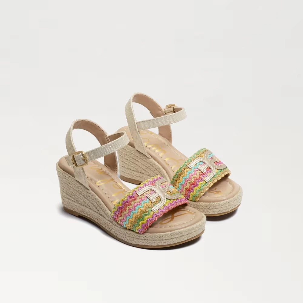 Kids' Lucia Band Espadrille Wedge Sandal