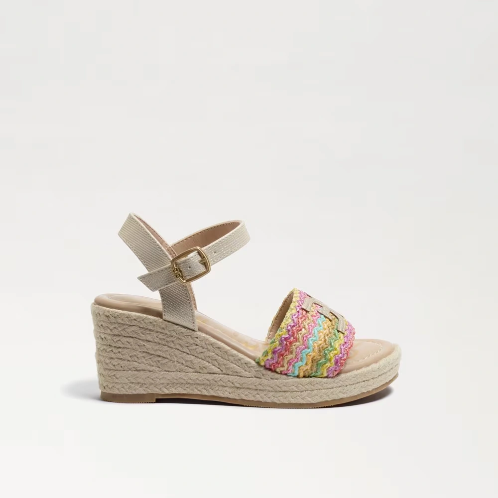 Kids' Lucia Band Espadrille Wedge Sandal