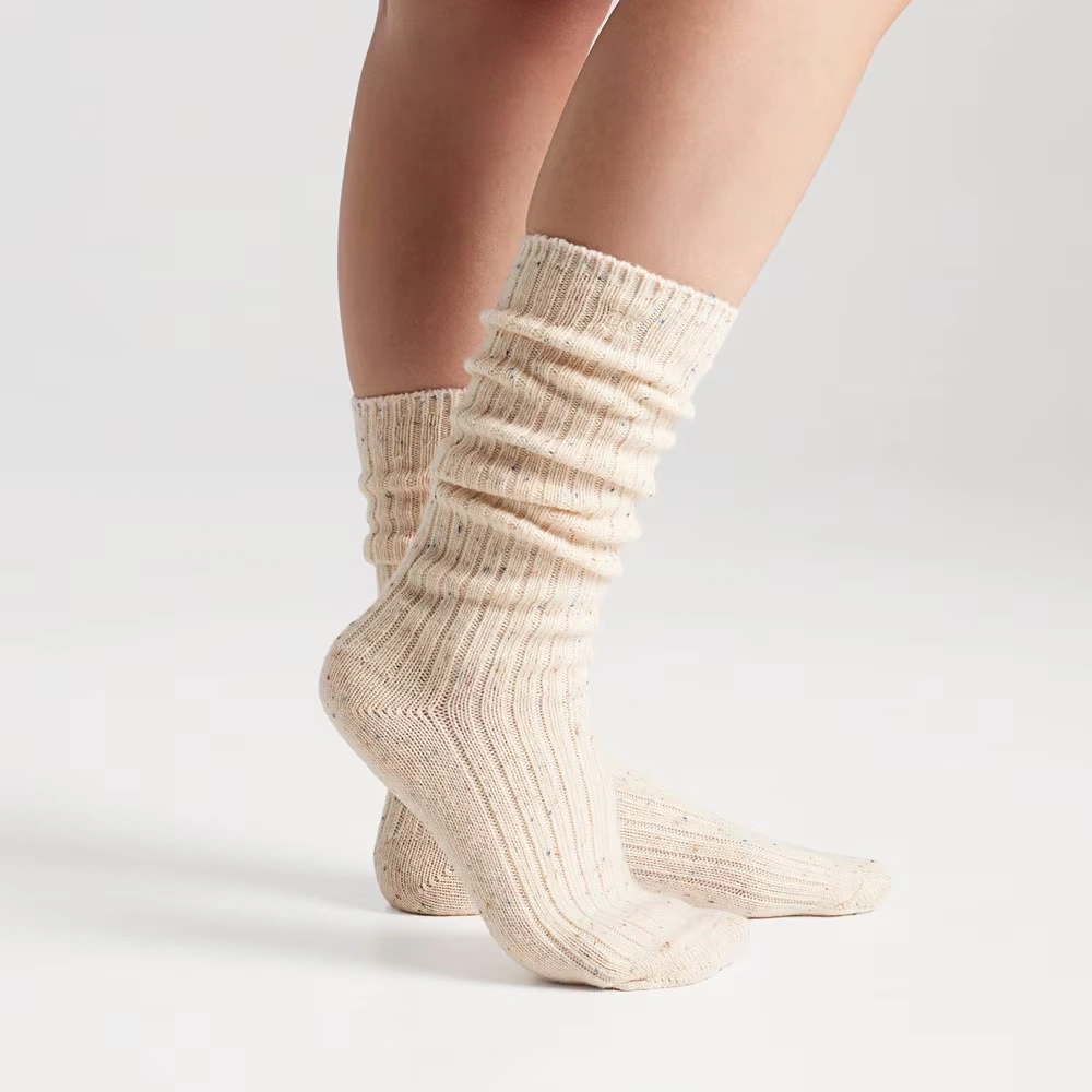 2 Pack Sparkle Rib Slouchy Socks