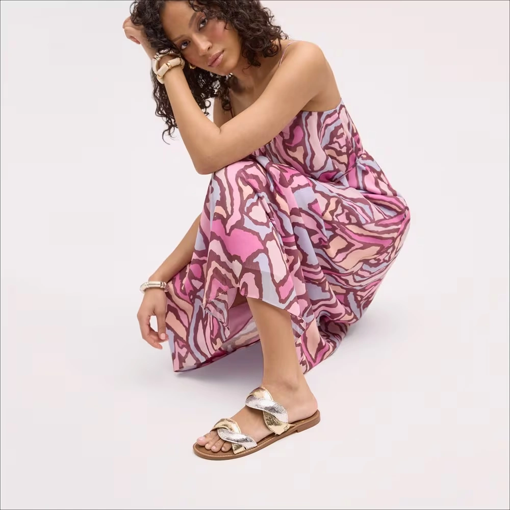 Hellen Braided Slide Sandal