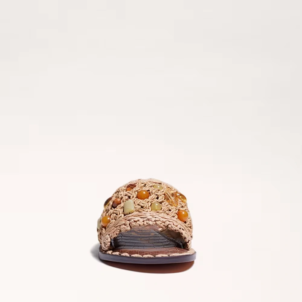 Graciela Beaded Slide Sandal 3 Graciela Beaded Slide Sandal