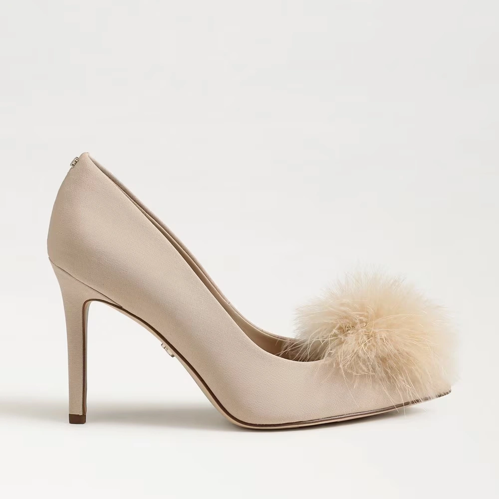 Hazel Plush Pointed Toe Pump