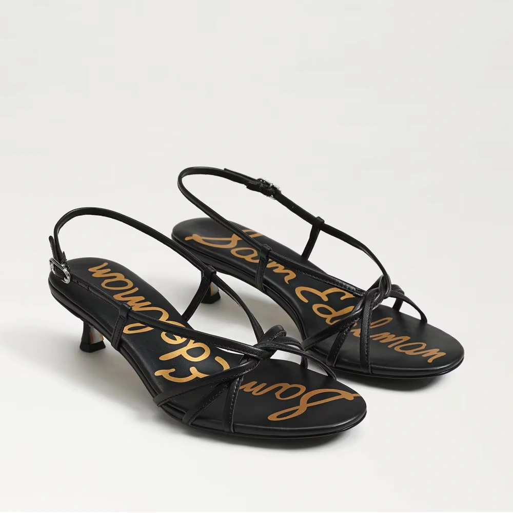 Cressa Strappy Kitten Heel Sandal