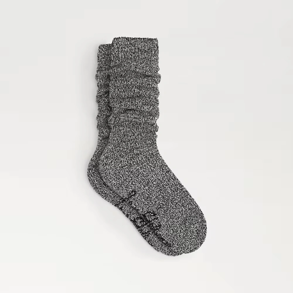 1 Pack Soft Marble Slouchy Sock