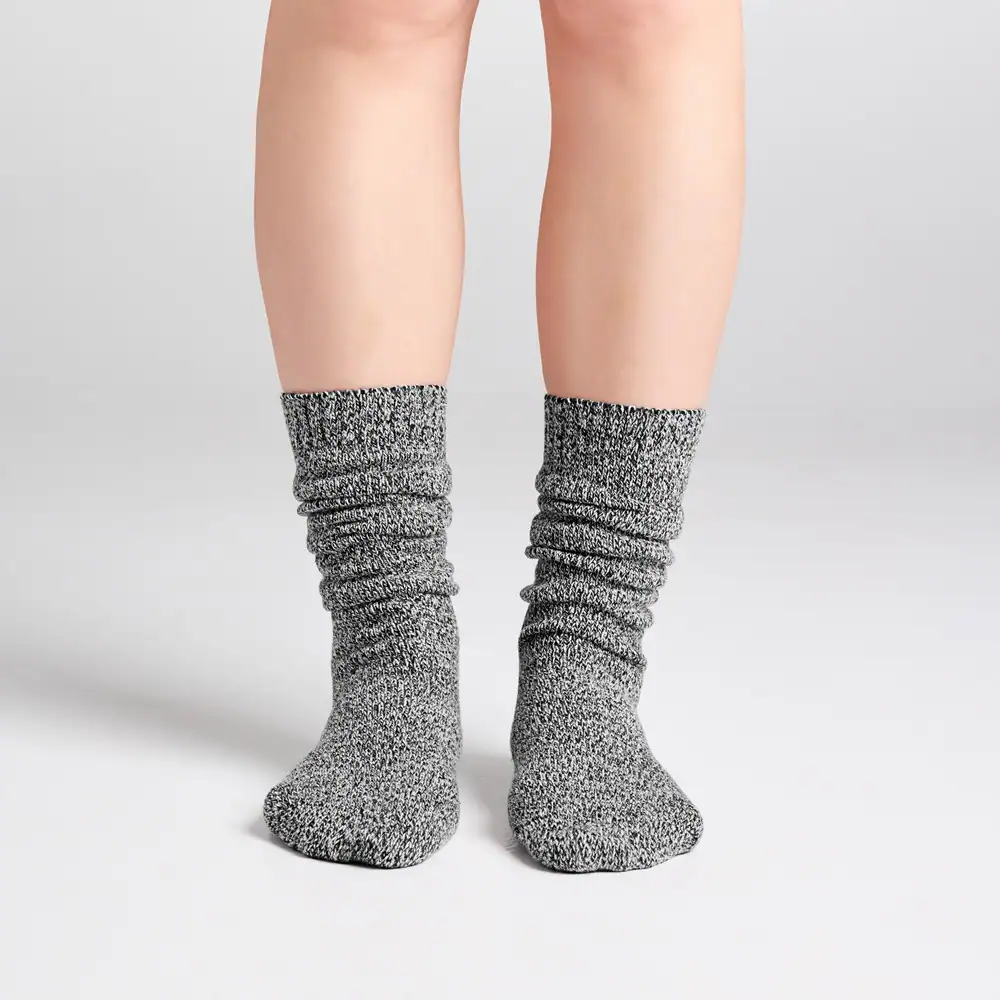 1 Pack Soft Marble Slouchy Sock