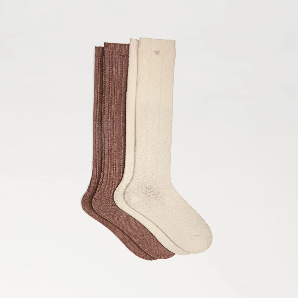 2 Pack Rib Knee High Socks 6 2 Pack Rib Knee High Socks