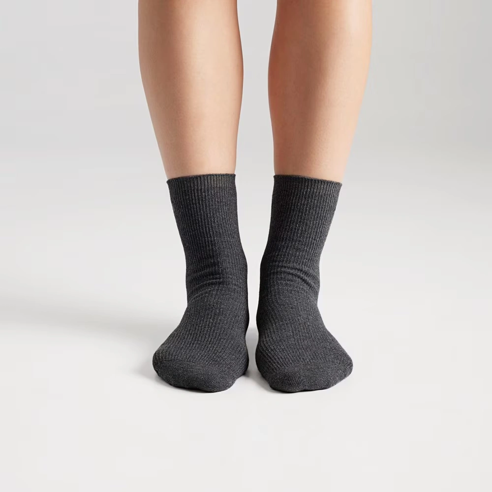 3 Pack Texture Cotton Crew