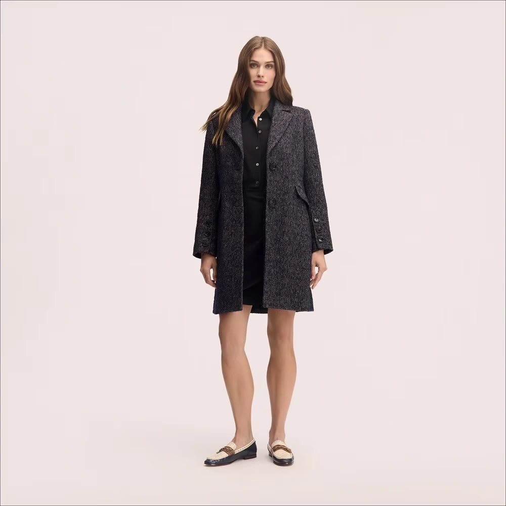 Single Breasted Trench Coat