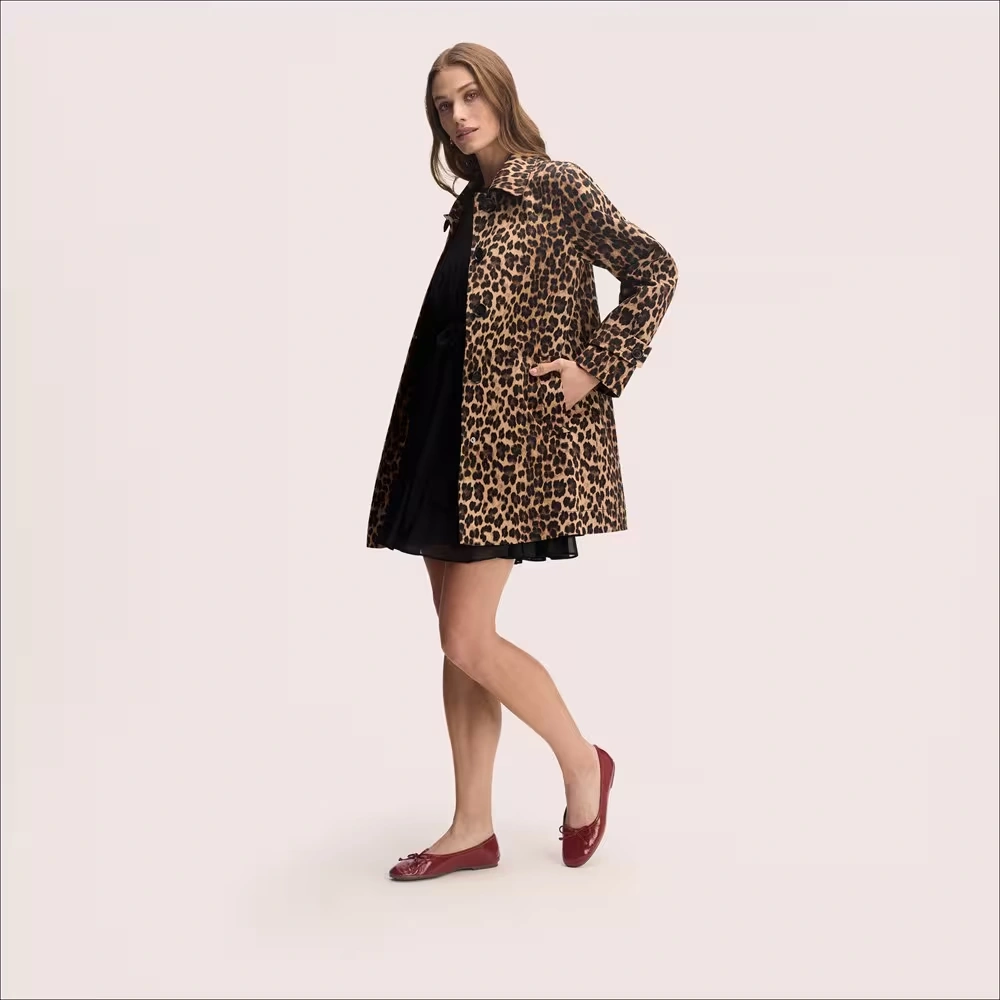 Button Front Rain Jacket