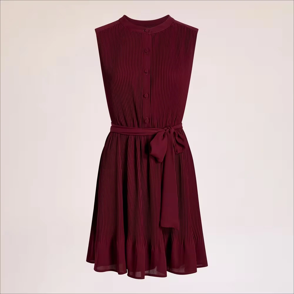 Pleated Mini Dress 5 Pleated Mini Dress