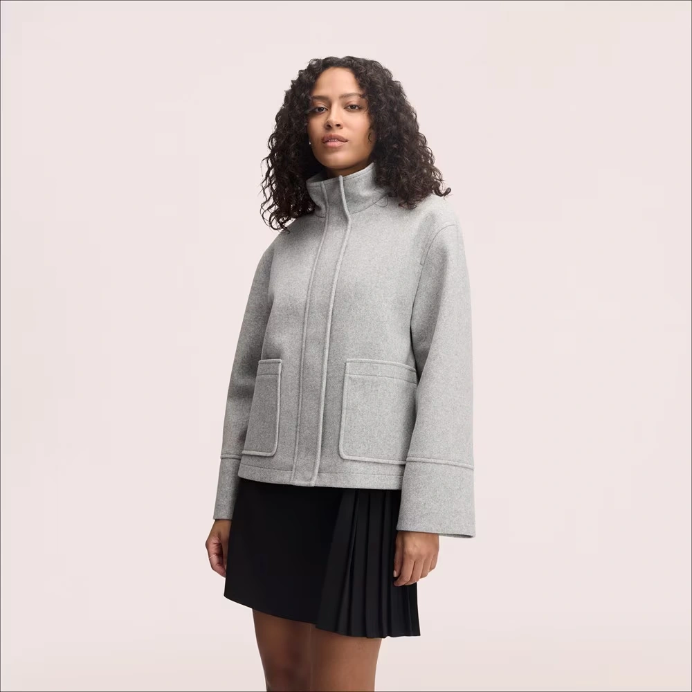 Zip Front Short Jacket