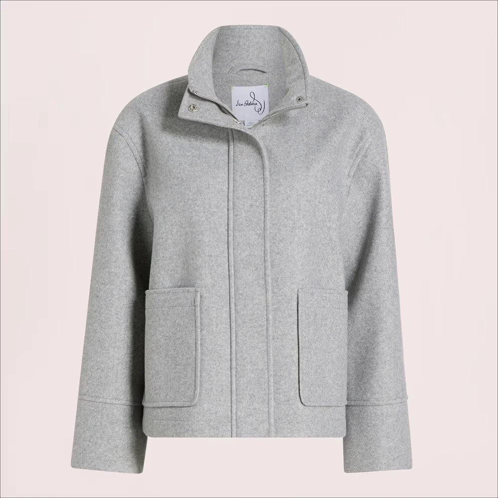 Zip Front Short Jacket