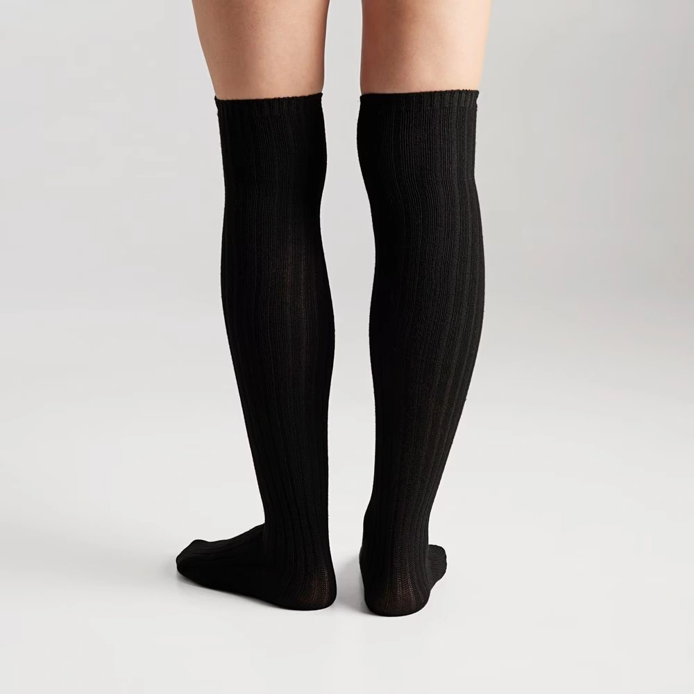 1 Pack Soft Rib Over the Knee Socks