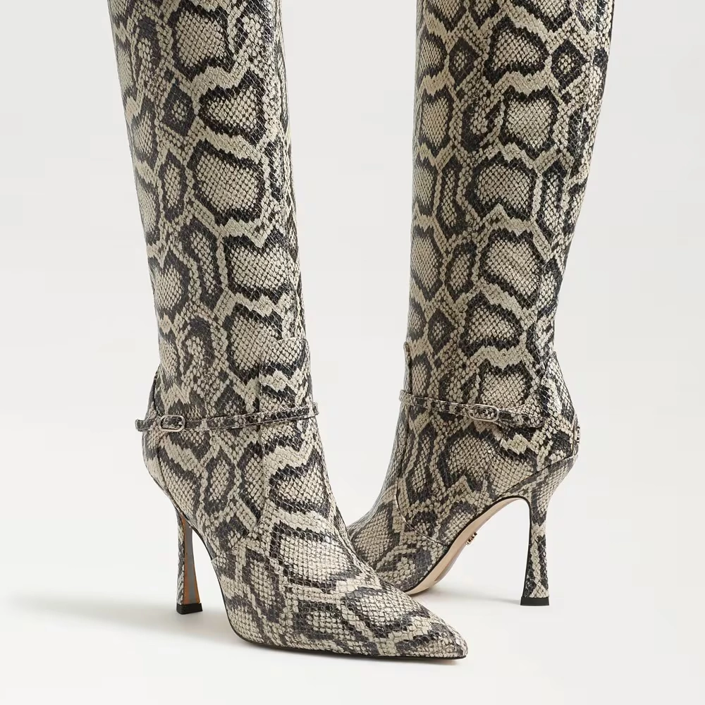 Elia Wide Calf Pointed Toe Knee High Boot 7 Elia Wide Calf Pointed Toe Knee High Boot