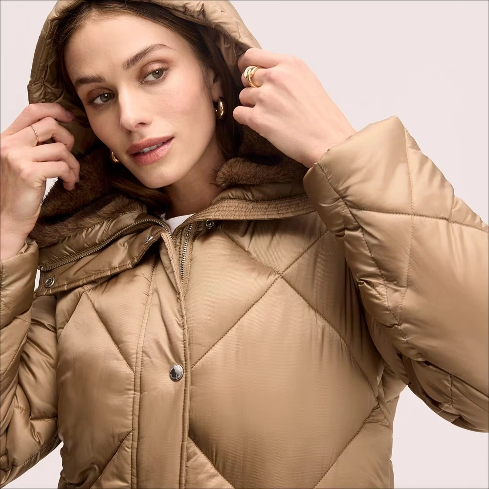 Fur Collar Short Puffer