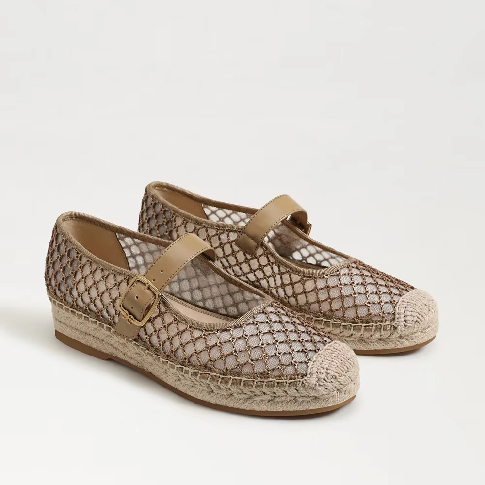 Mackie Mesh Espadrille Mary Jane