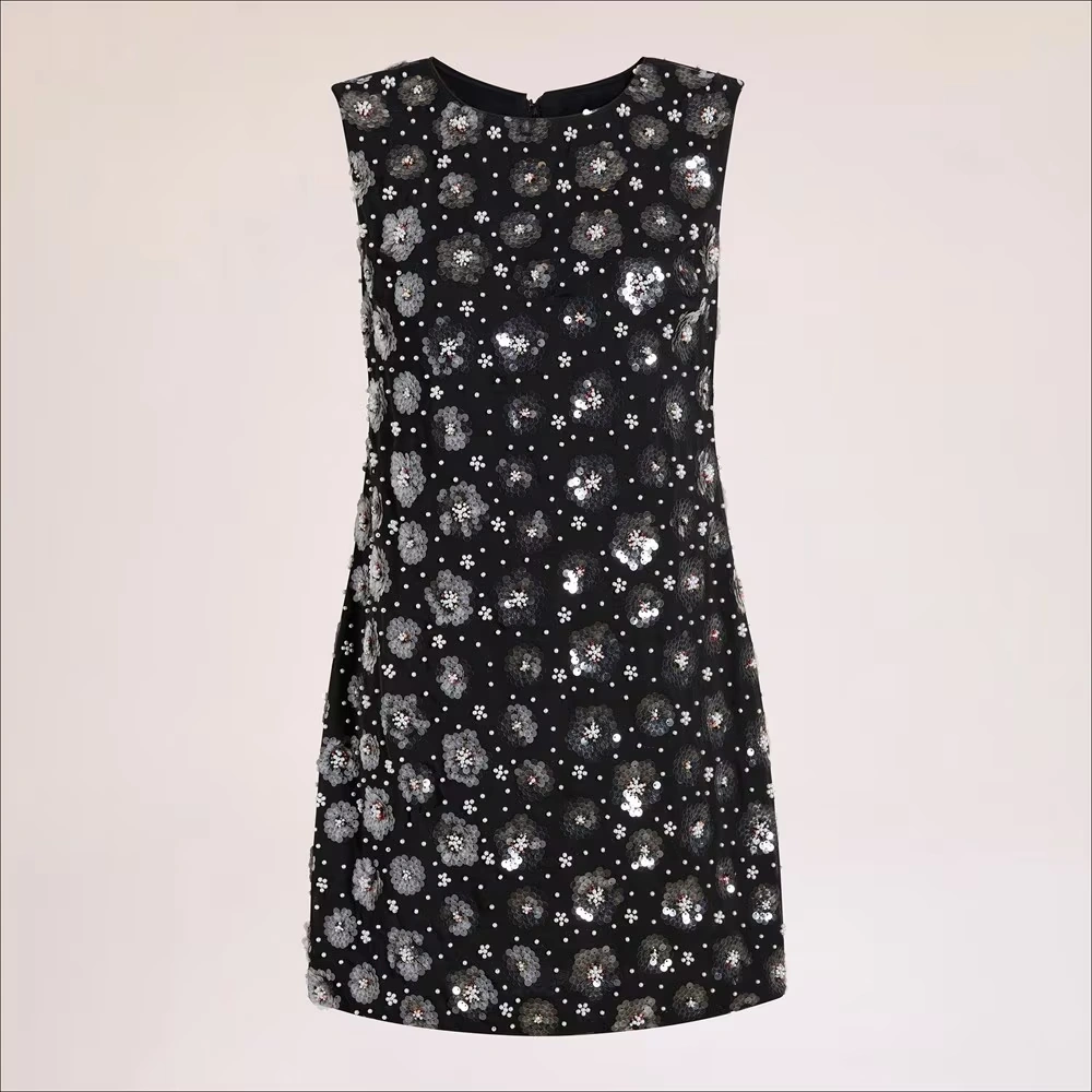 Fleur Shift Mini Dress