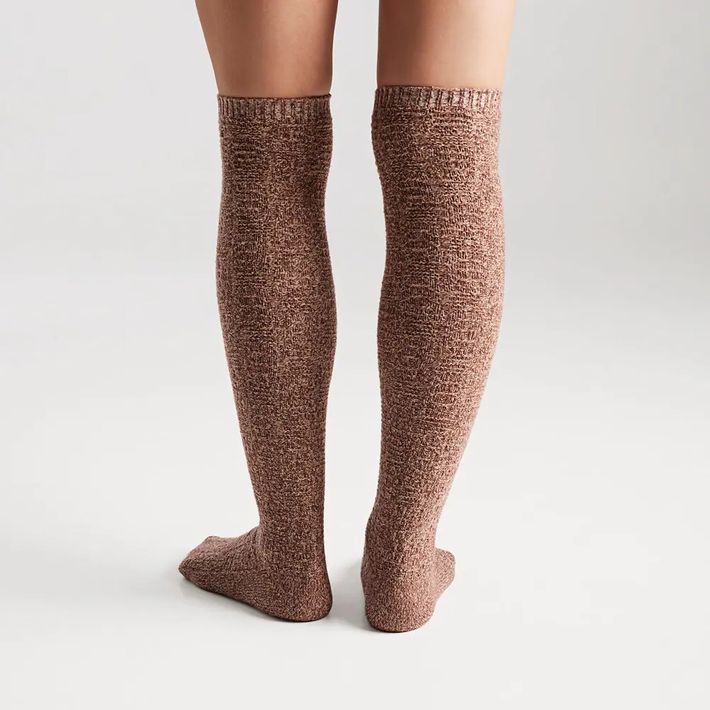 1 Pack Chunky Texture Over the Knee Socks