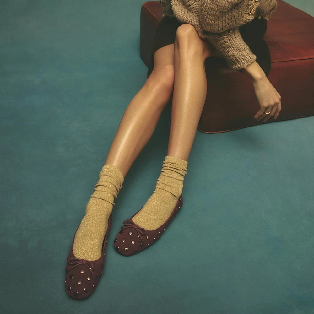 Alie Studded Ballet Flat