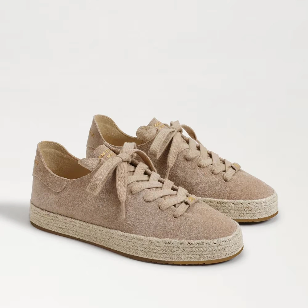 Poppy Jute Lace-Up Sneaker