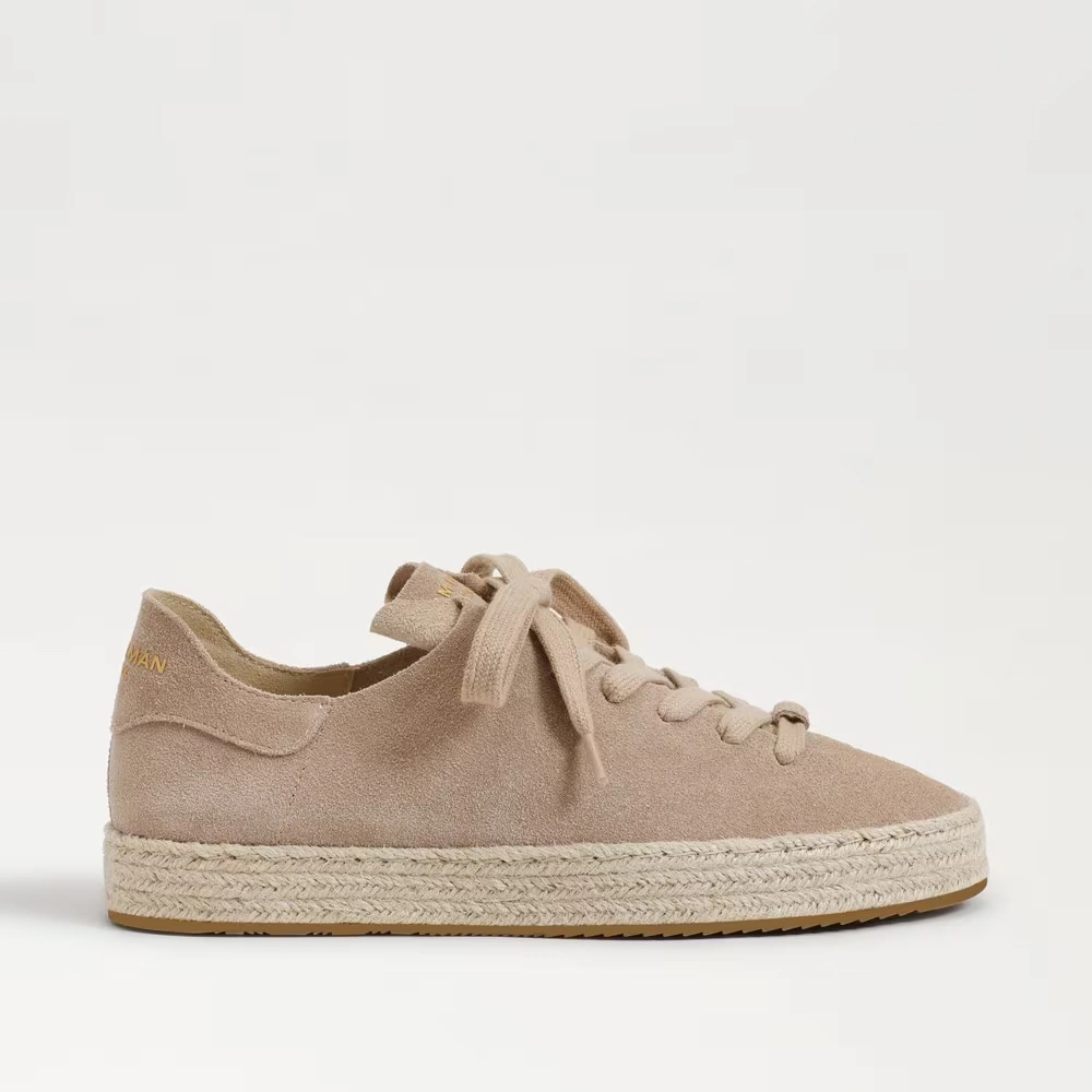 Poppy Jute Lace-Up Sneaker