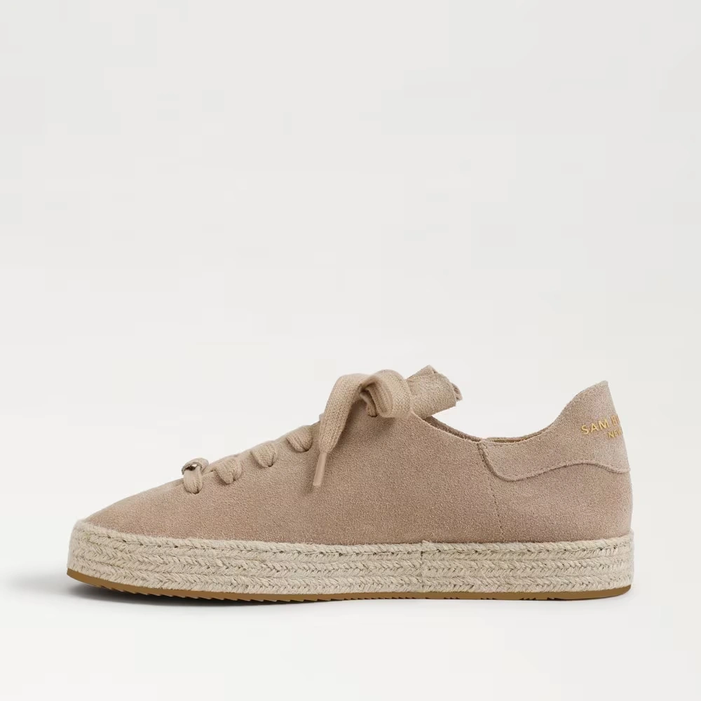 Poppy Jute Lace-Up Sneaker