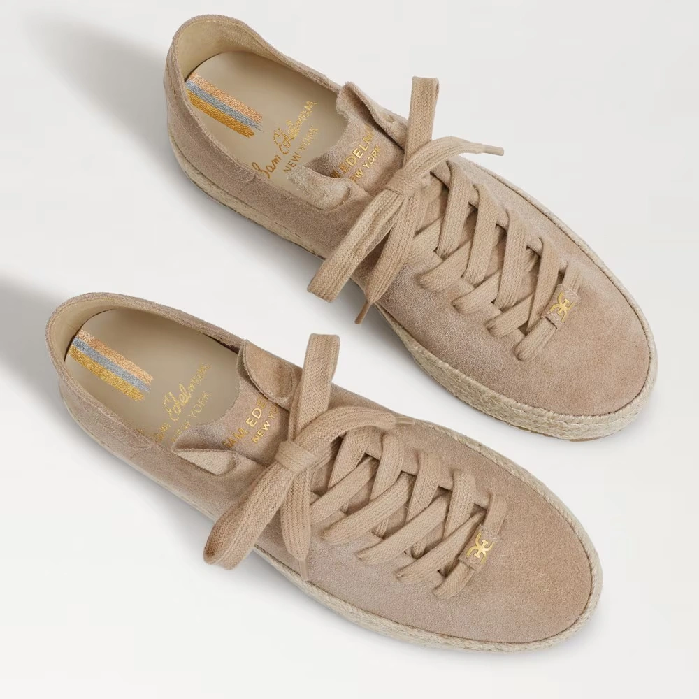 Poppy Jute Lace-Up Sneaker